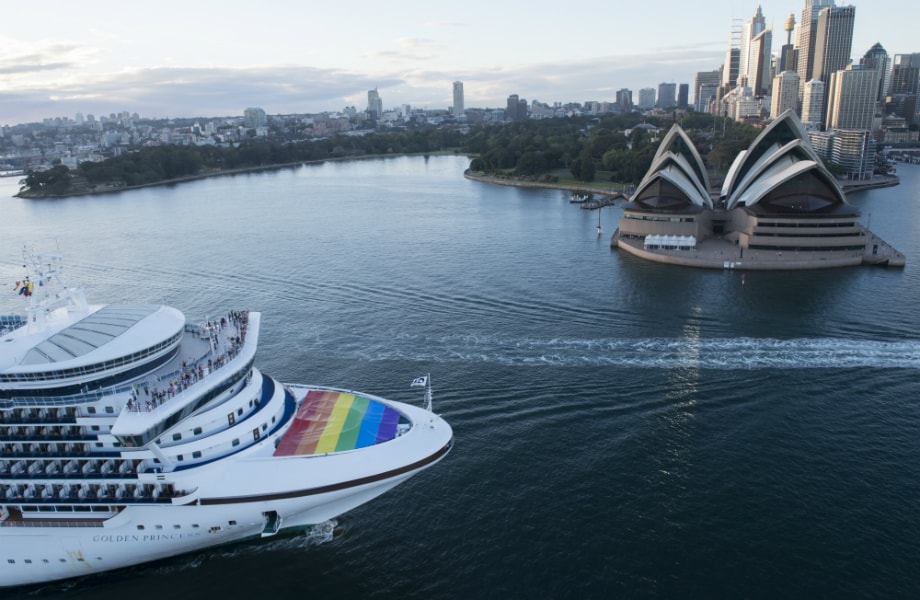 Golden Princess Supporting Marriage Equality