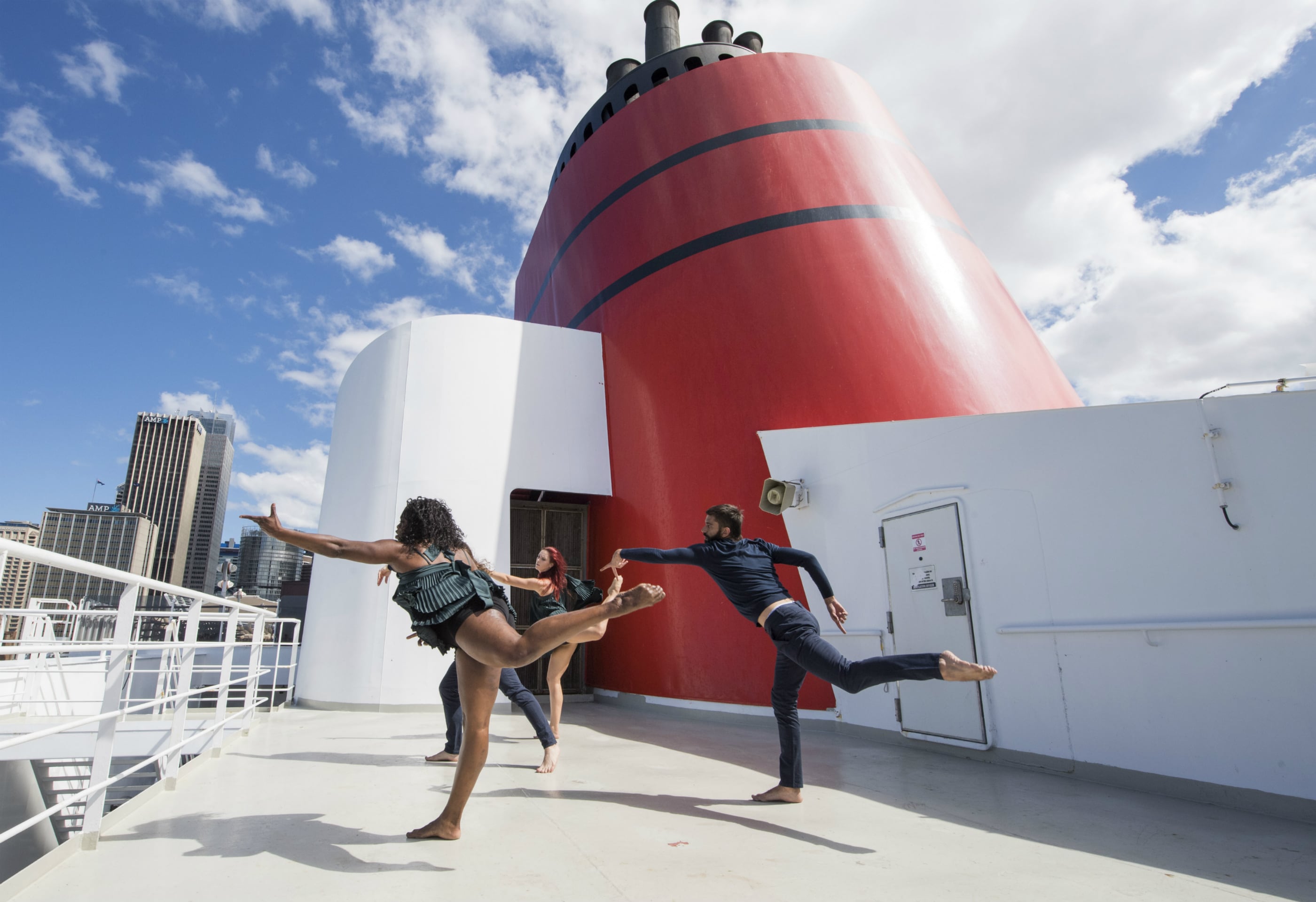 Australian Dance Theatre on board Queen Mary 2